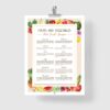 fruits and vegetables in season by month, a fruits and vegetables calendar