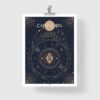 Capricorn zodiac poster, Astrology Poster of zodiac sign poster