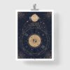 pisces zodiac poster, Astrology Poster of zodiac sign poster