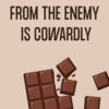 Funny Chocolate Poster zoom