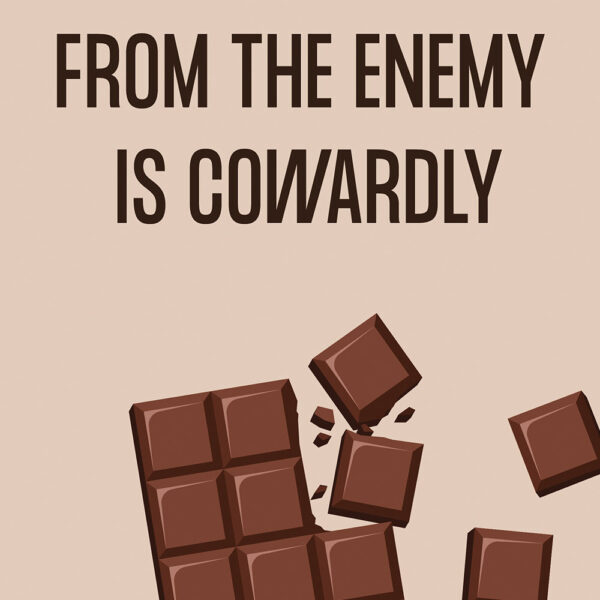 Funny Chocolate Poster zoom