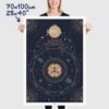 Libra zodiac poster, Astrology Poster of zodiac sign poster,