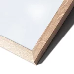 natural wooden frame